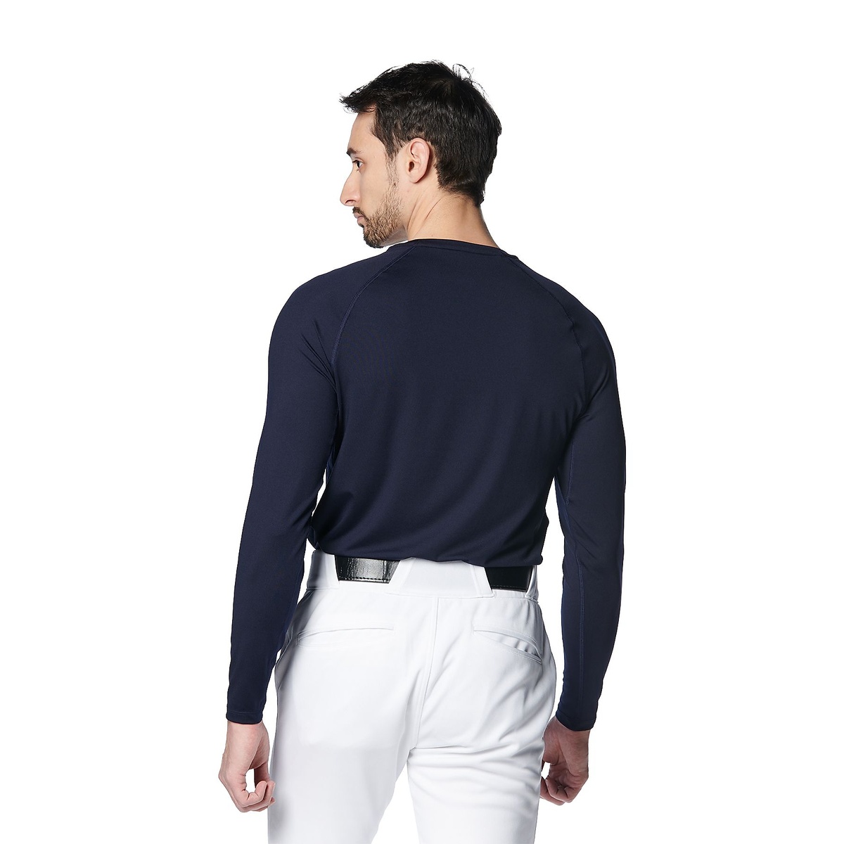 UA HEATGEAR COMFORT FITTED LONG SLEEVE CREW NECK SHIRT