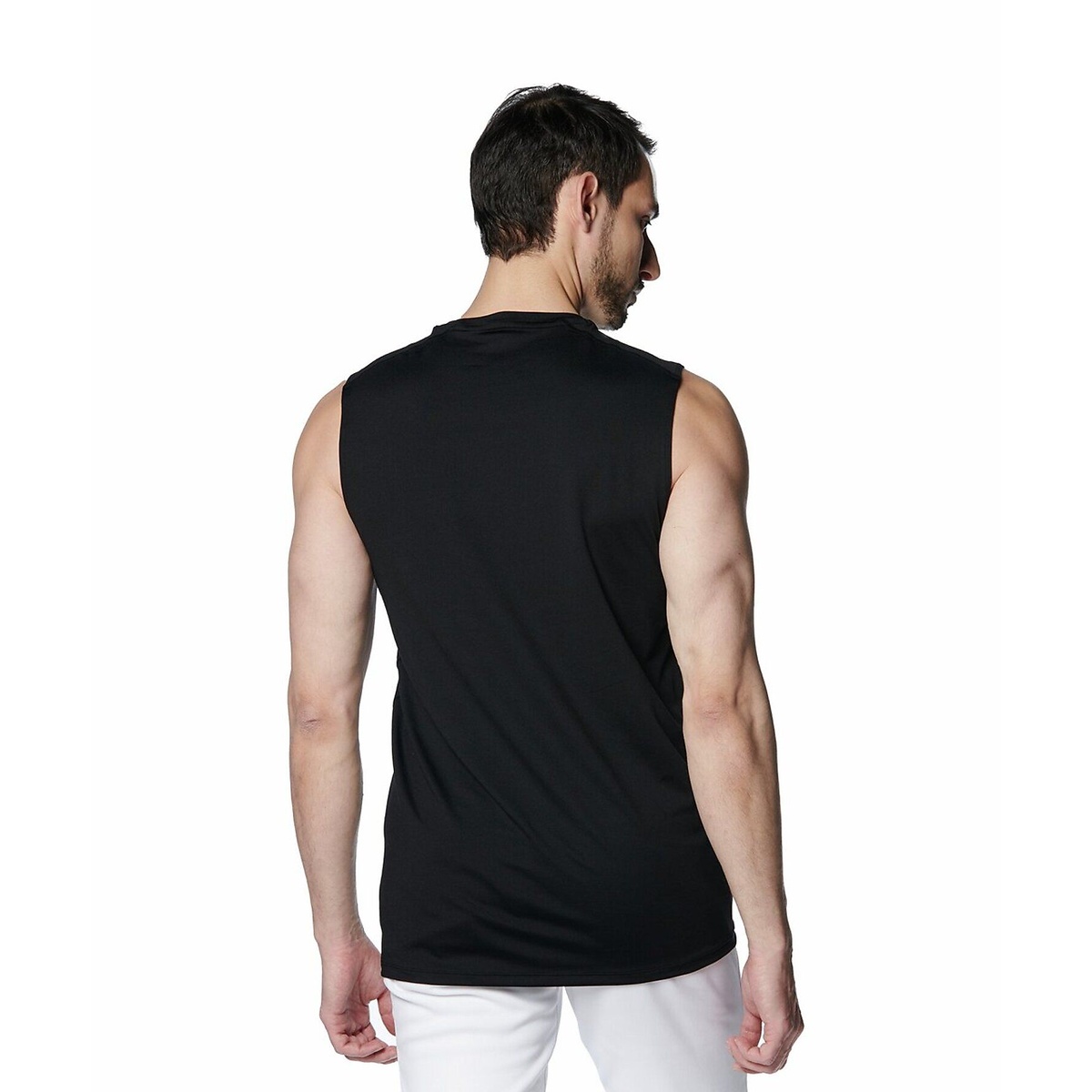 UA HEATGEAR COMFORT FITTED SLEEVELESS CREW NECK SHIRT