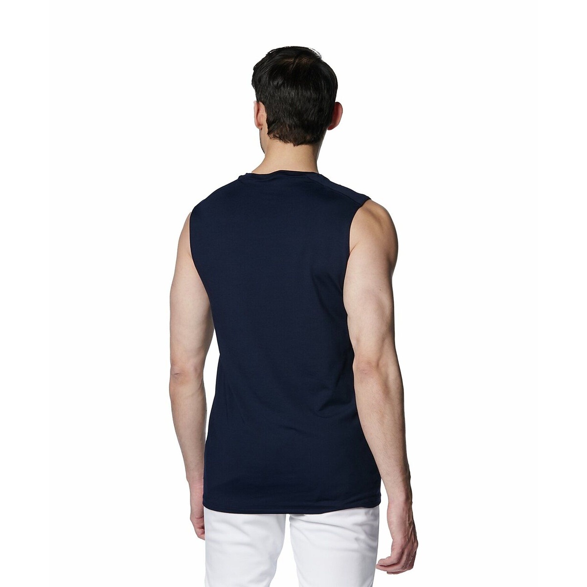 UA HEATGEAR COMFORT FITTED SLEEVELESS CREW NECK SHIRT