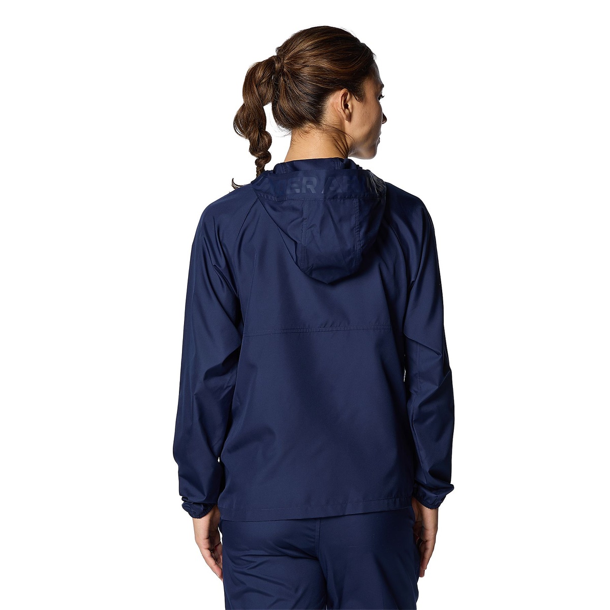 UA WORDMARK WOVEN FULL ZIP HOODIE