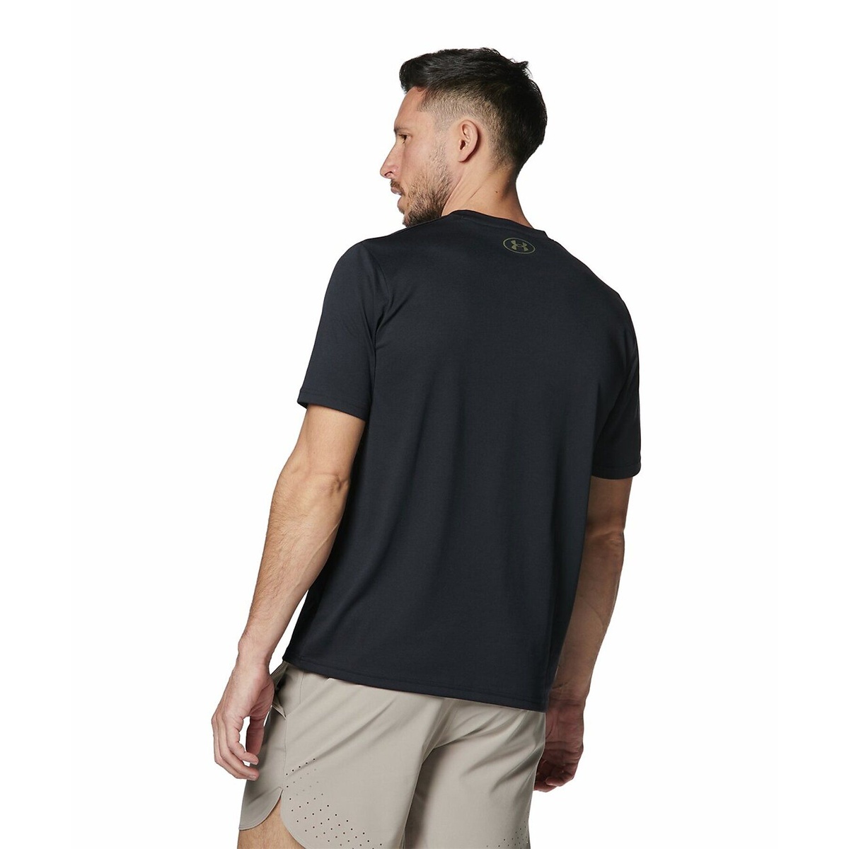 UA TECH CAMO BIG LOGO SHORT SLEEVE T-SHIRT