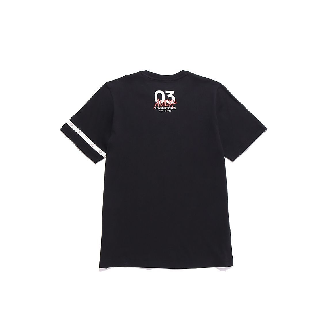 M BL COL グラフィック Tシャツ