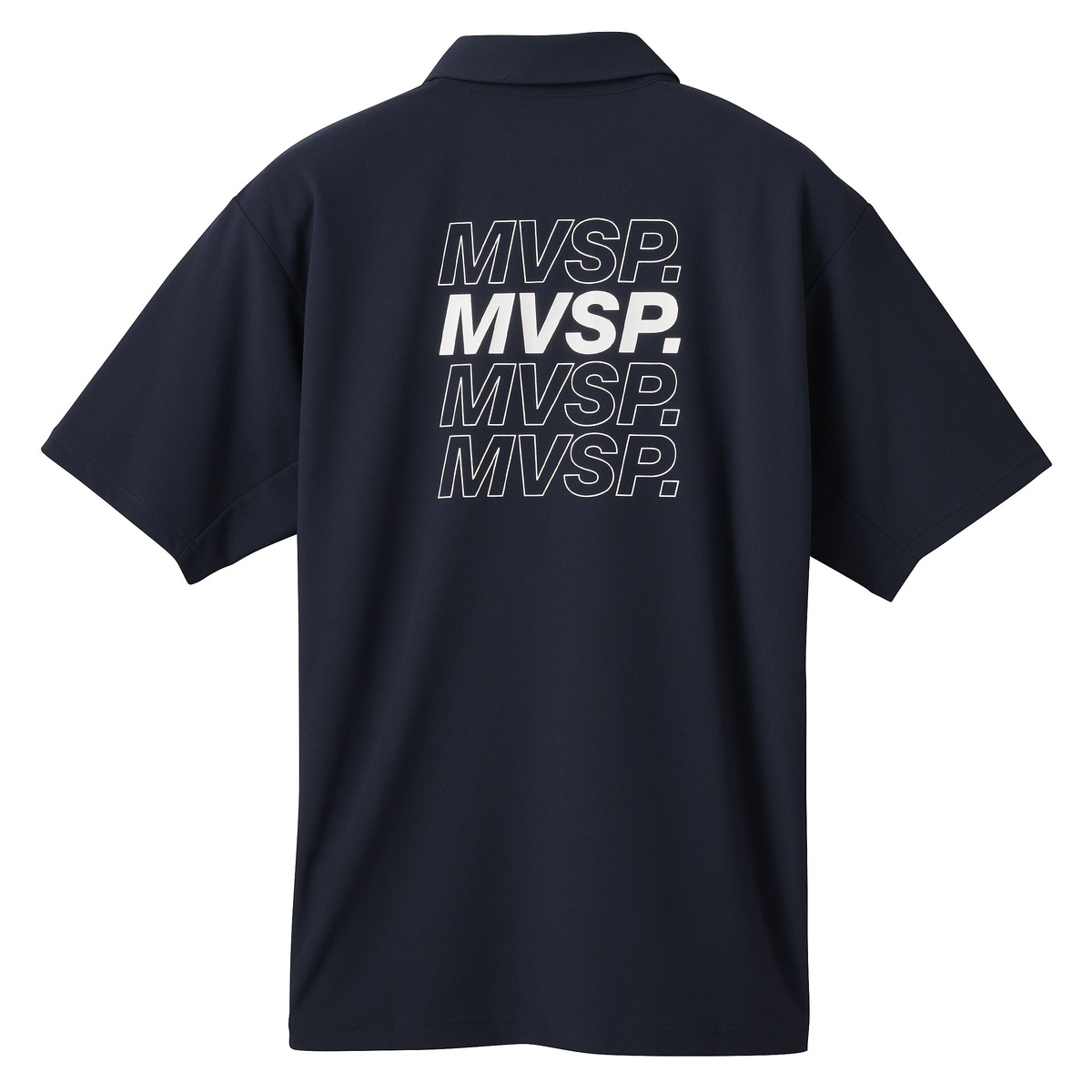 SUNSCREEN ミニ鹿の子 バックロゴ POLO