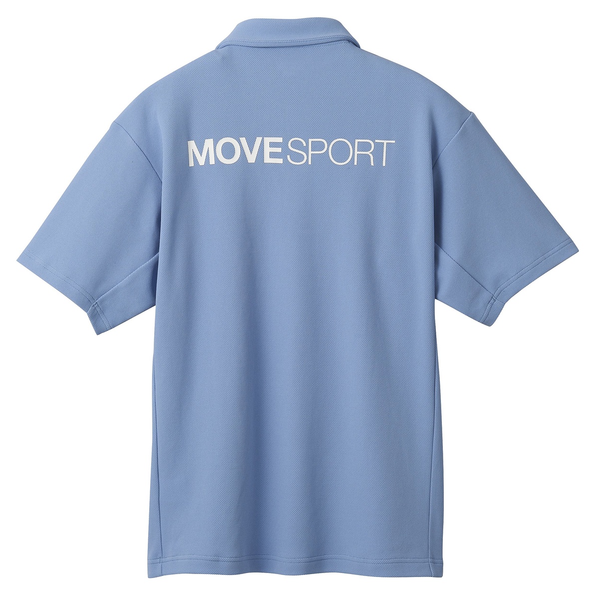 SUNSCREEN 鬼鹿の子 バックロゴ POLO