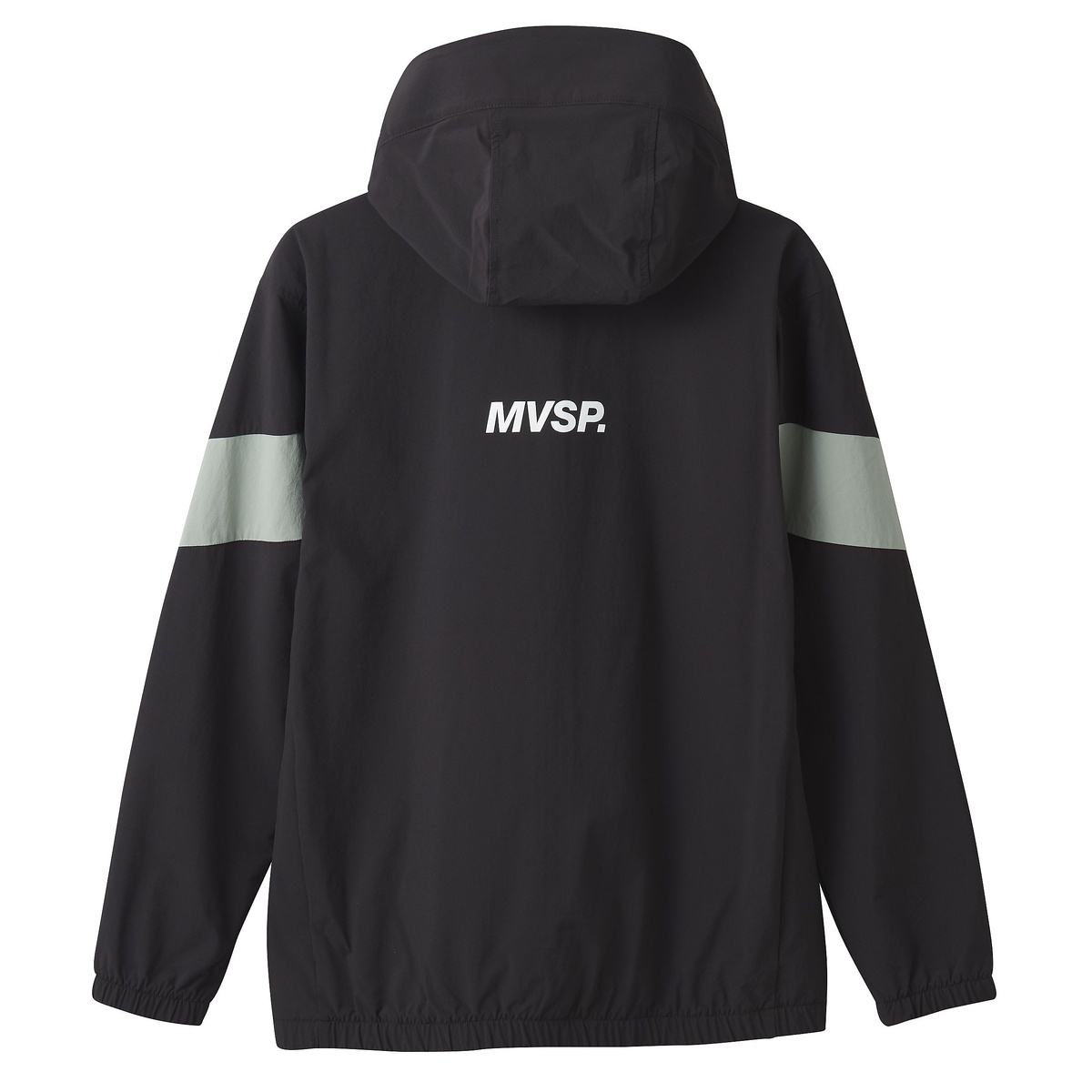 4WAYストレッチ クールタッチナイロン バイカラーフルジップフーディー