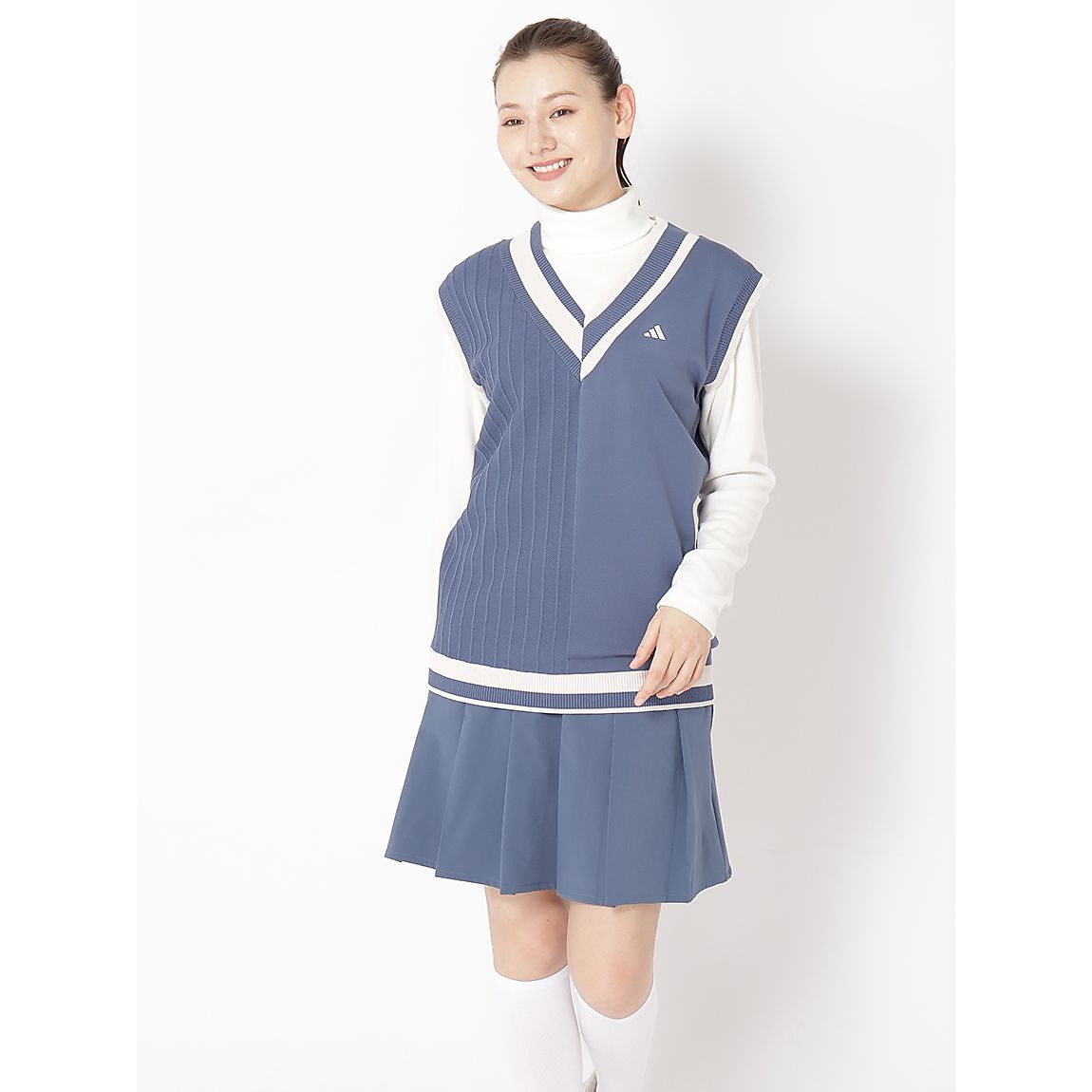 マルチパターン Vネックベスト