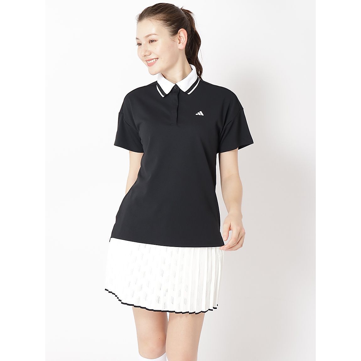 ボックスシルエット ミニピケポロ