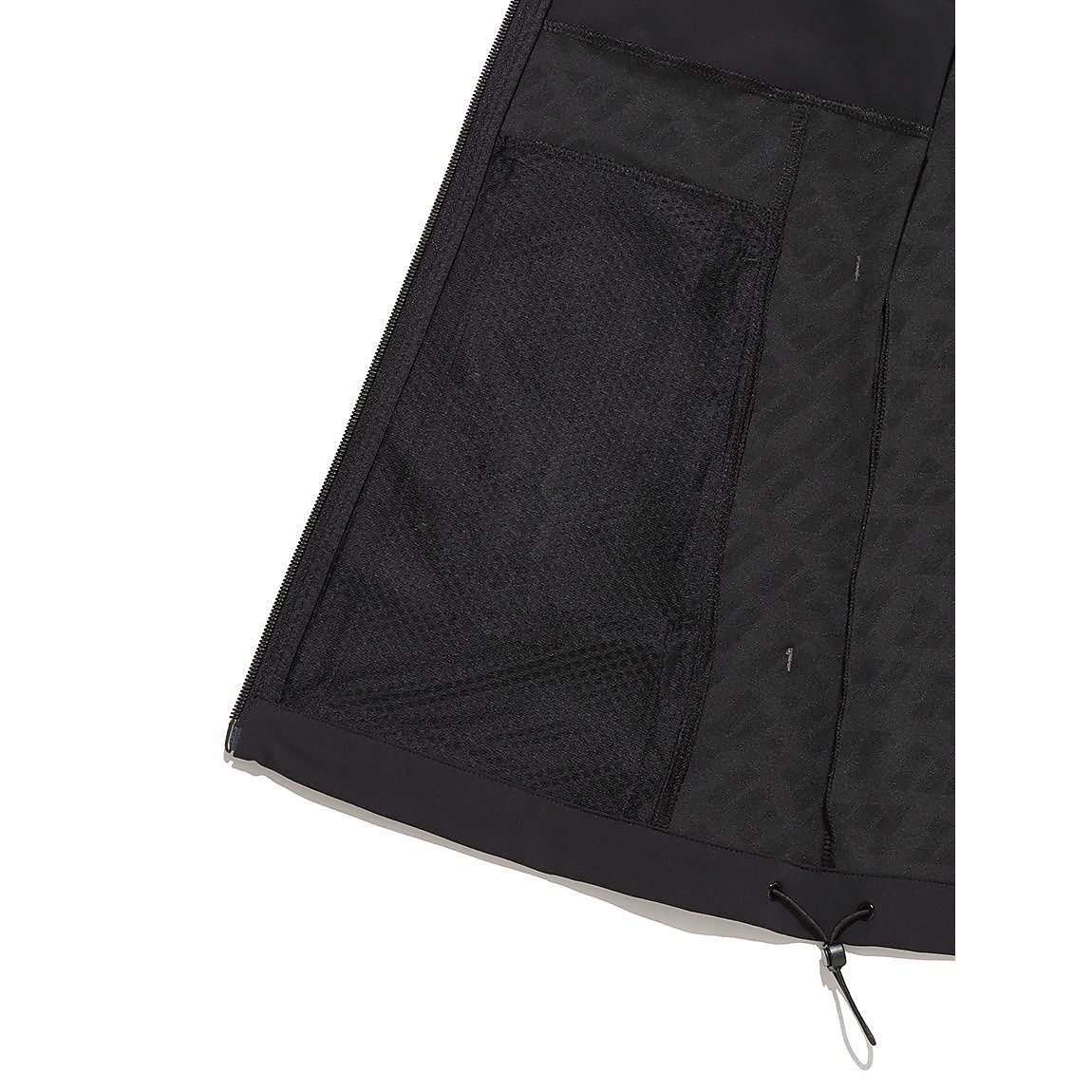 ファブリックミックスストレッチ フーディー