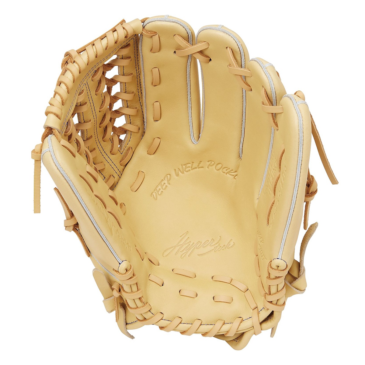 軟式 HYPER TECH DEEP WELL POCKET(ハイパーテックディープウェルポケット)DW5-キャメル