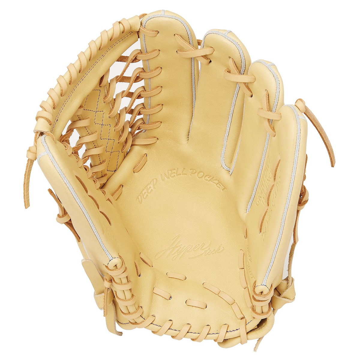 軟式 HYPER TECH DEEP WELL POCKET(ハイパーテックディープウェルポケット)DW7-キャメル