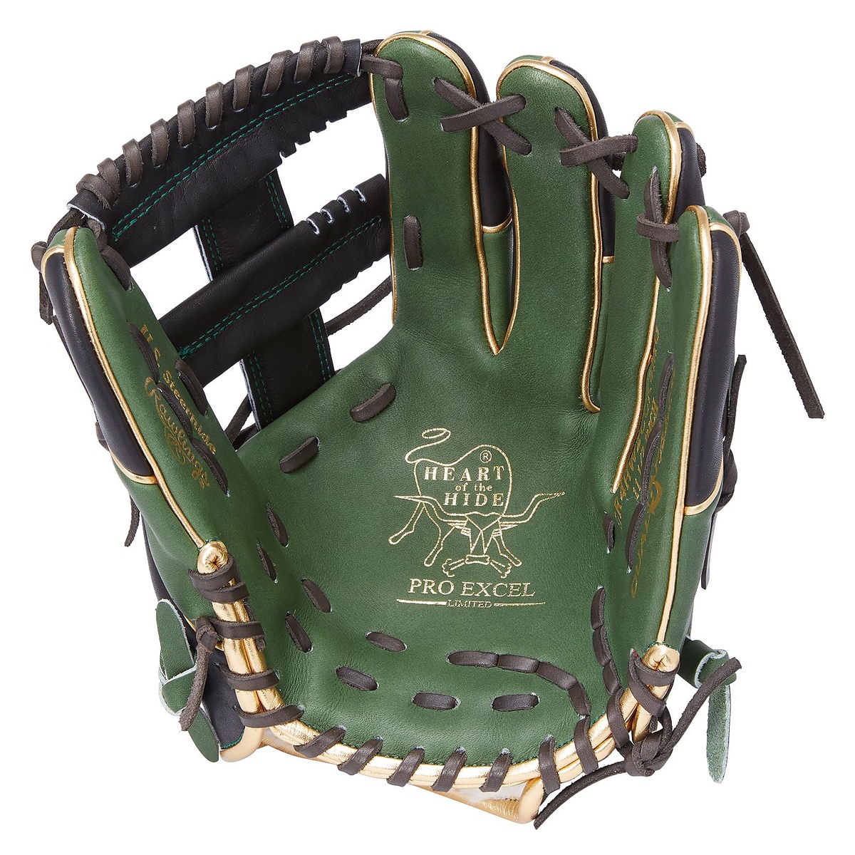 軟式 HOH PRO EXCEL WIZARD #02 COLORS(エイチオーエイチプロエクセルウィザードカラーズ)CK4MG-MLグリーン/ブラック