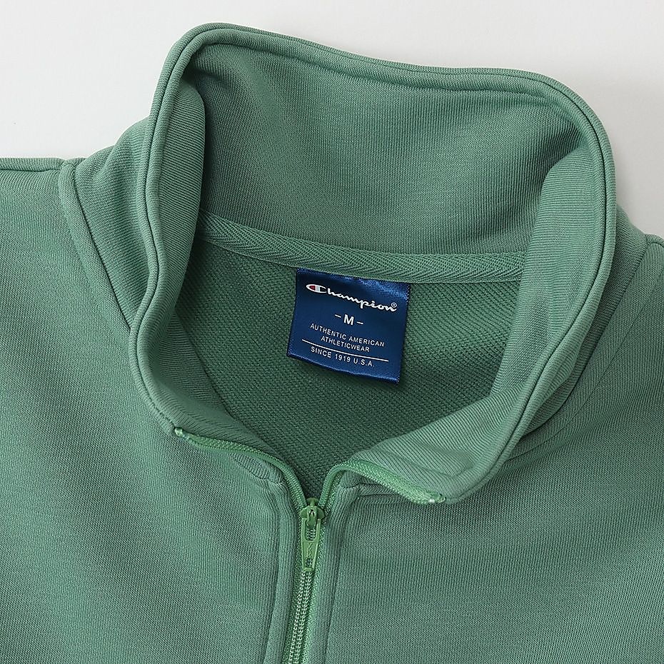 TW TERRY HALF ZIP SWEAT