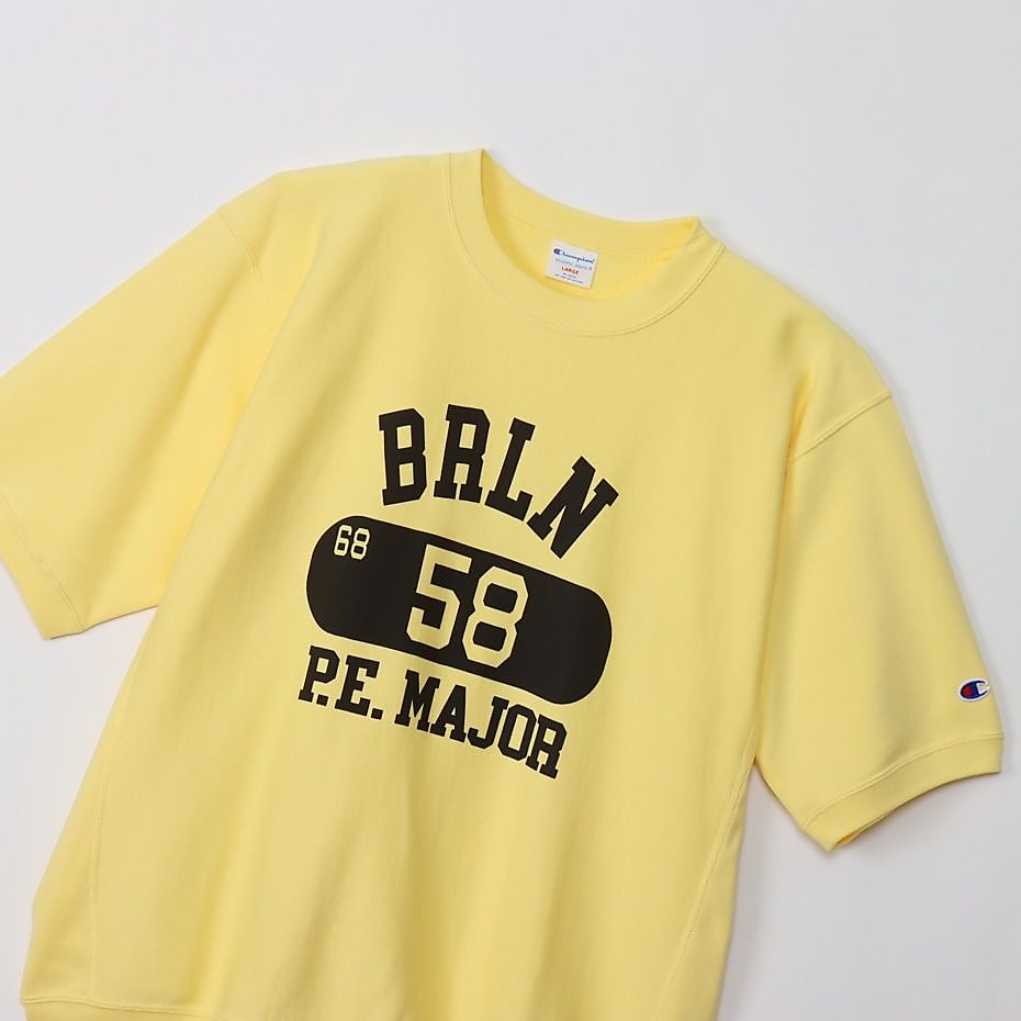 RW HALF SLEEVE CREWNECK SWEAT