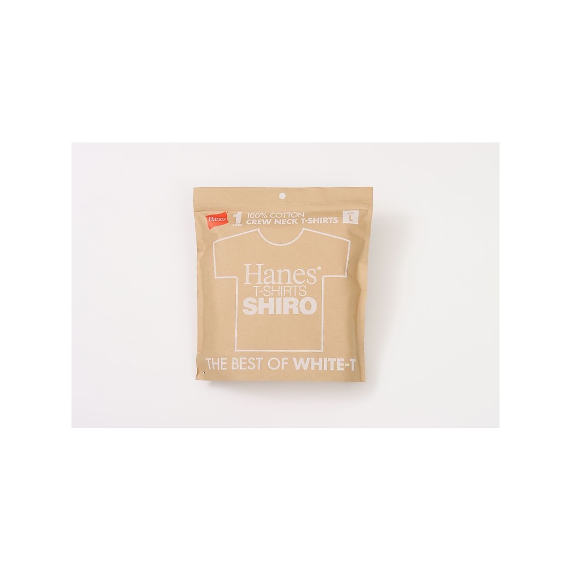 1P SHIROクルーネックTシャツ