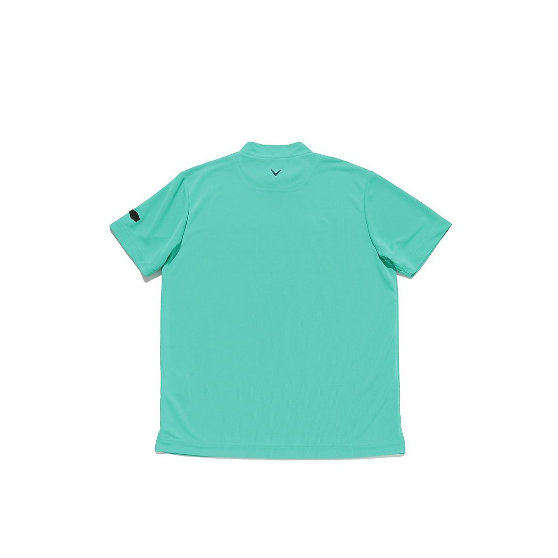 半袖モックネックシャツ