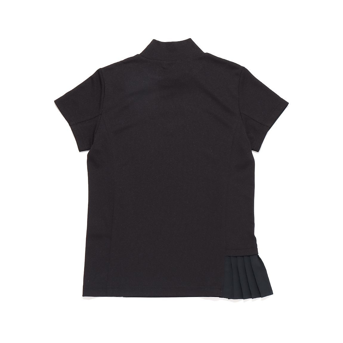 半袖モックネックシャツ