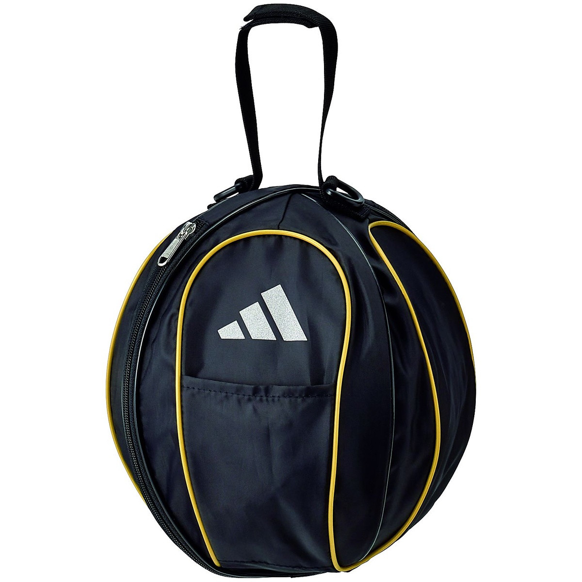 ボールバッグ 1コイレ (サッカーヨウ) ブラック×ゴールド