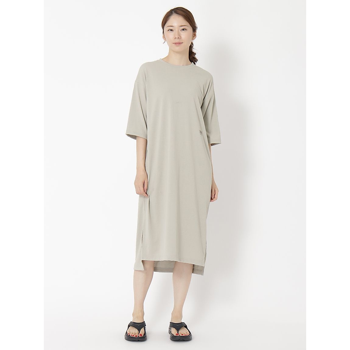 W S/S ONE POINT OP (ショートスリーブワンポイントワンピース)
