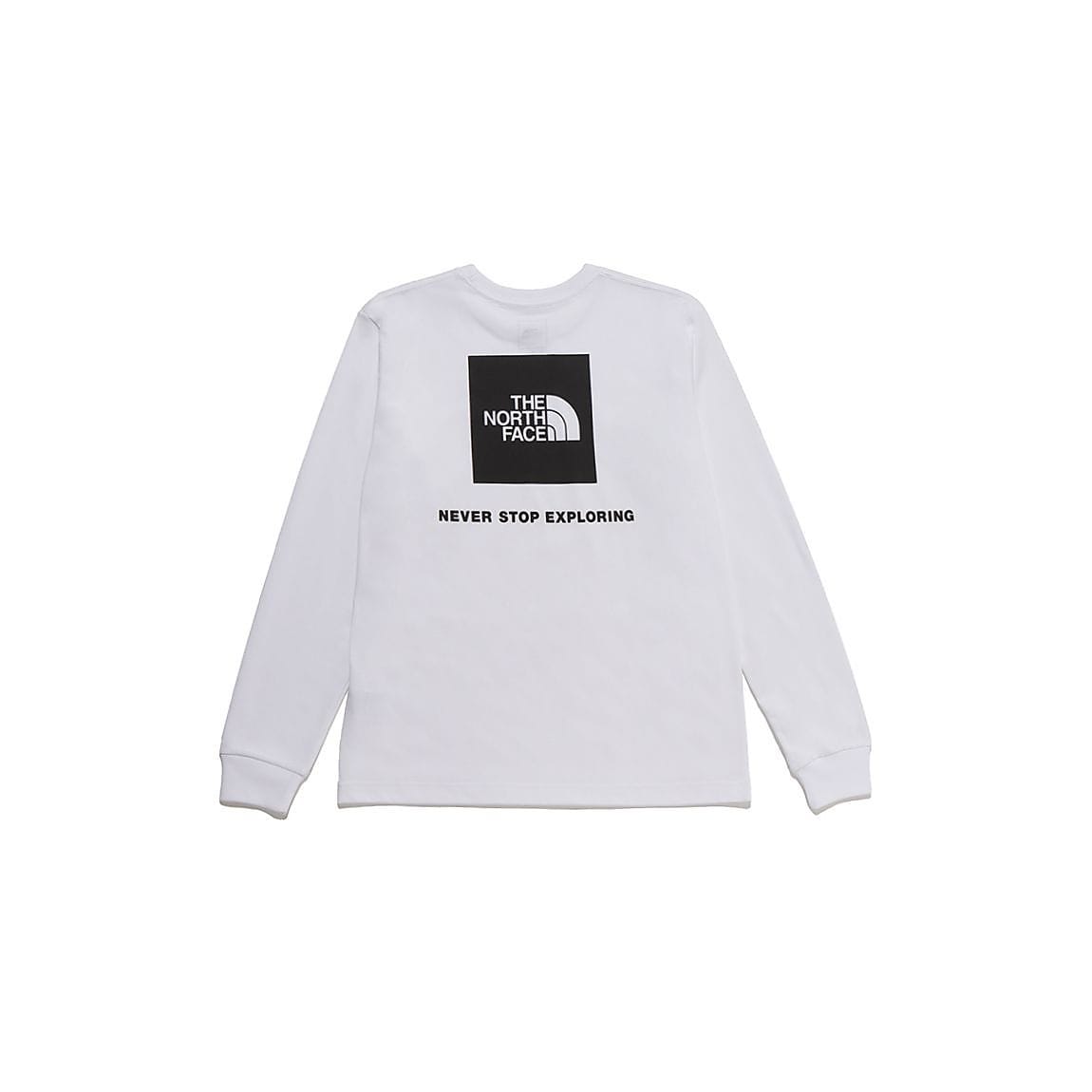 L/S Back Square Logo Tee (ロングスリーブバックスクエアロゴティー)