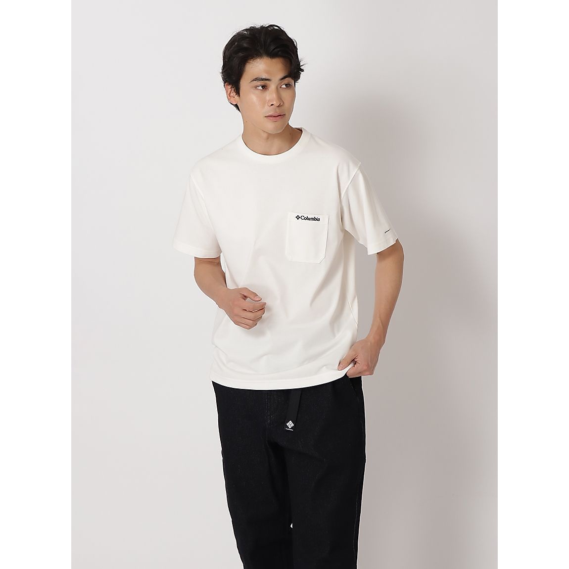 ヤハラフォレストポケットショートスリーブクルー