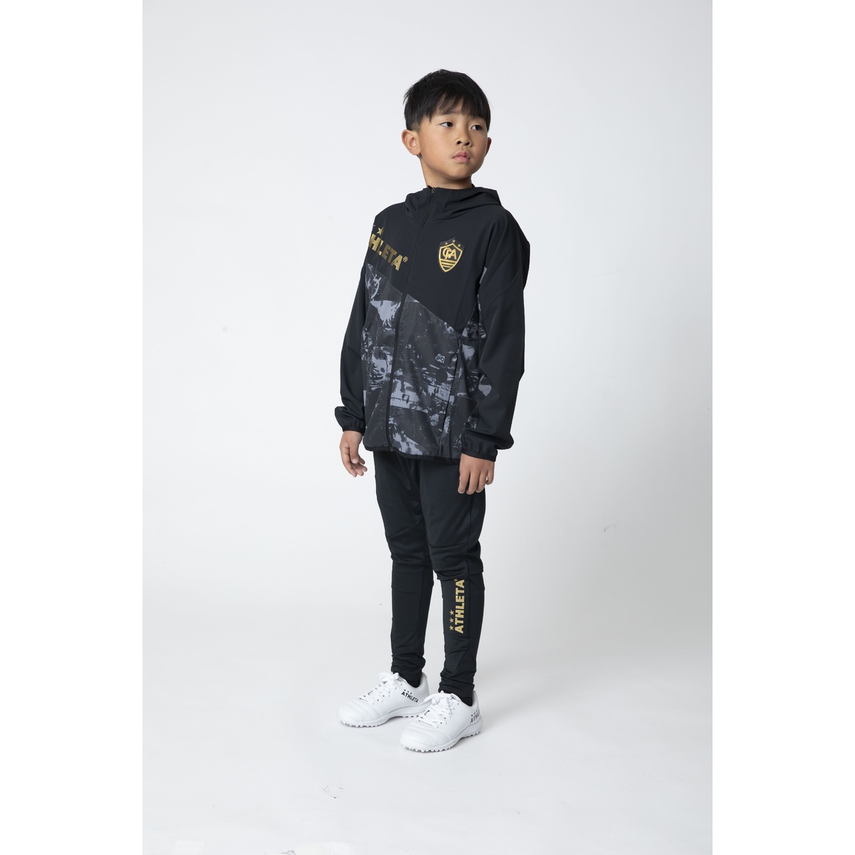 FCA Jrストレッチウィンドジャケット