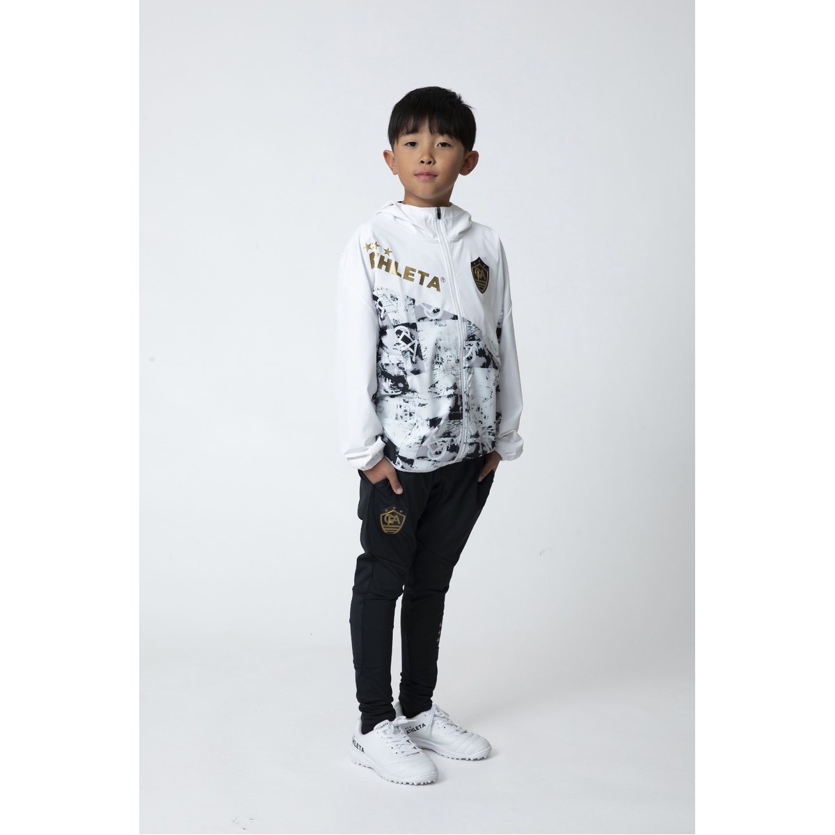 FCA Jrストレッチウィンドジャケット