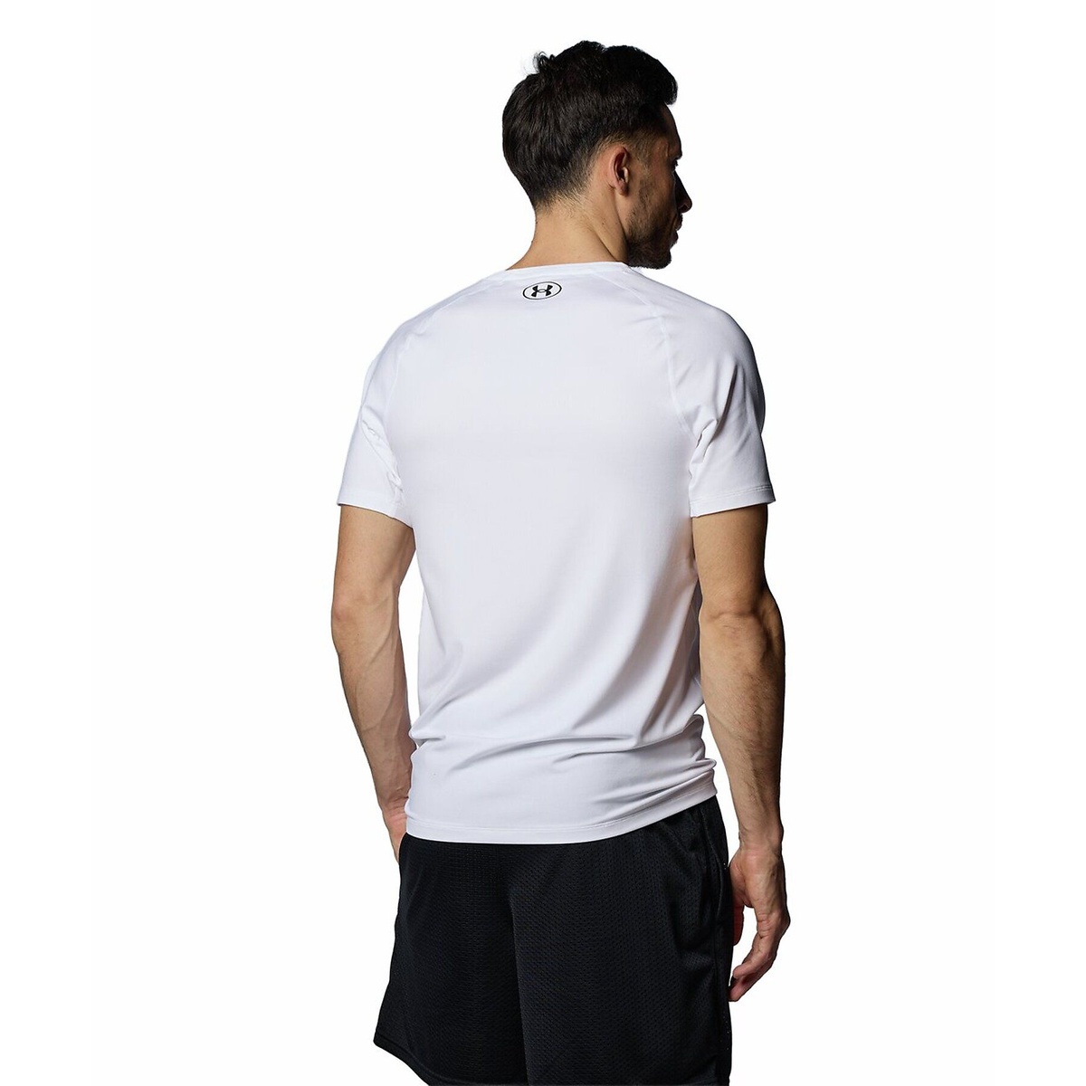 UA HEATGEAR FITTED SHORT SLEEVE SHIRT