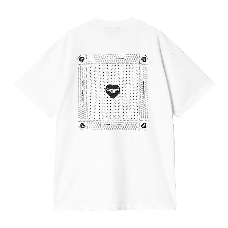 S/S HEART BANDANAP T-SHIRT