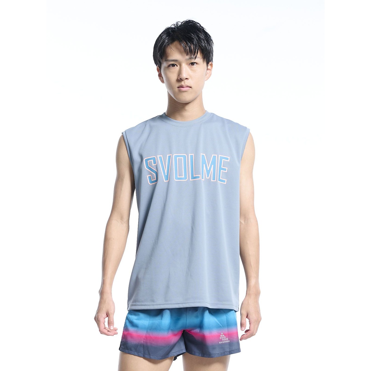 ロゴノースリメッシュランシャツSDG