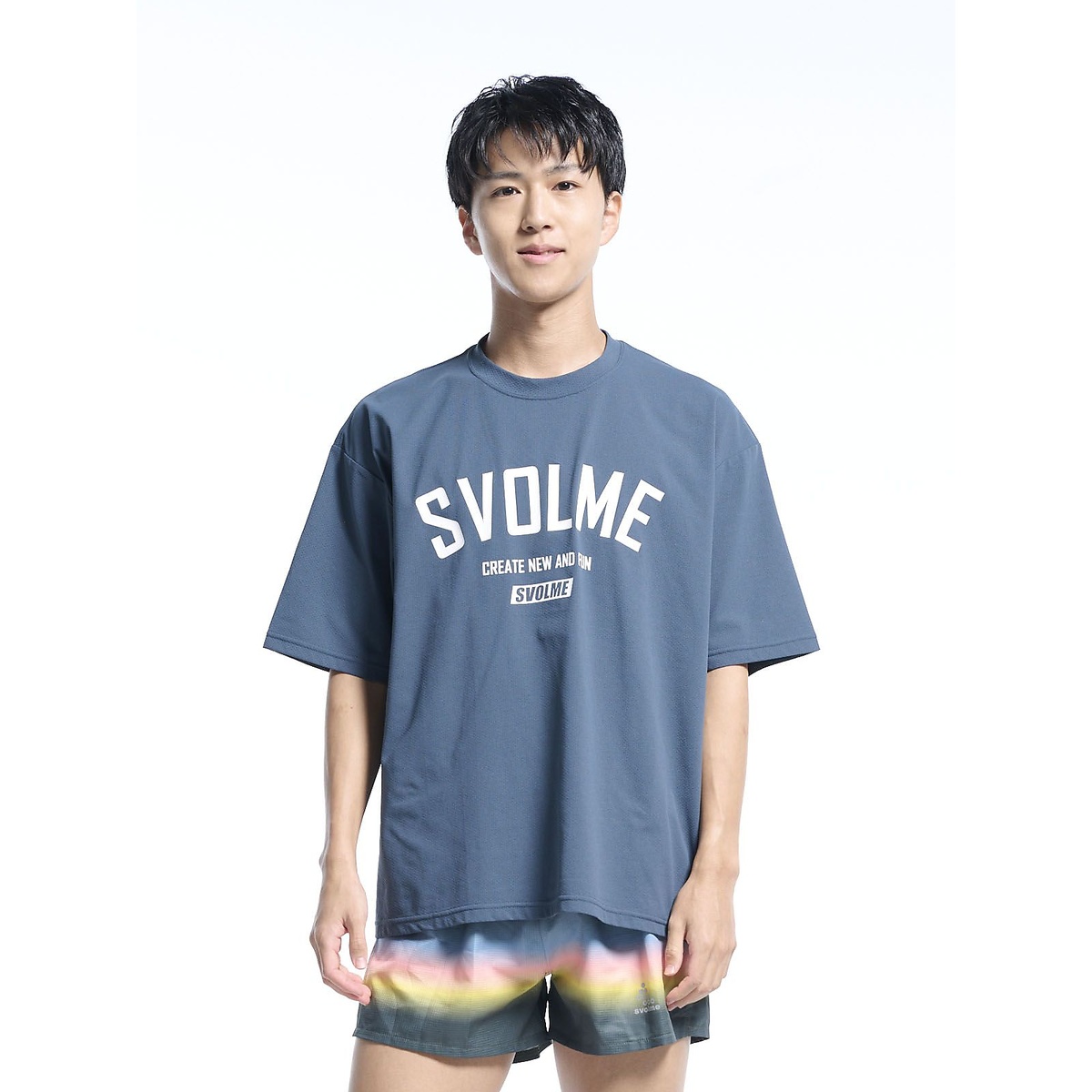 ロゴドットメッシュランシャツ