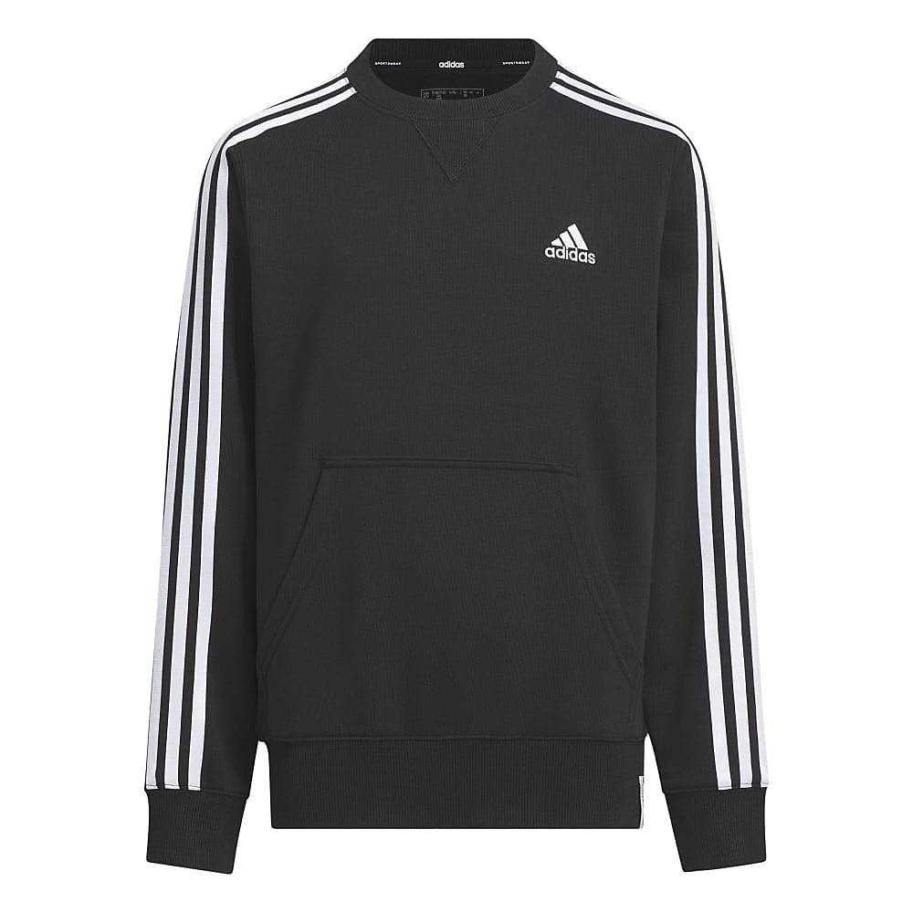 adidas アディダス スウェット ニット ブラック 3本線 adidas 