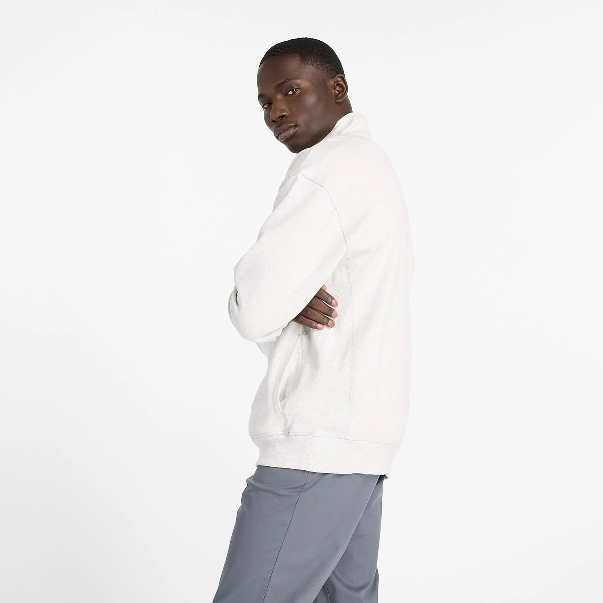 Athletics フリースハーフジップ