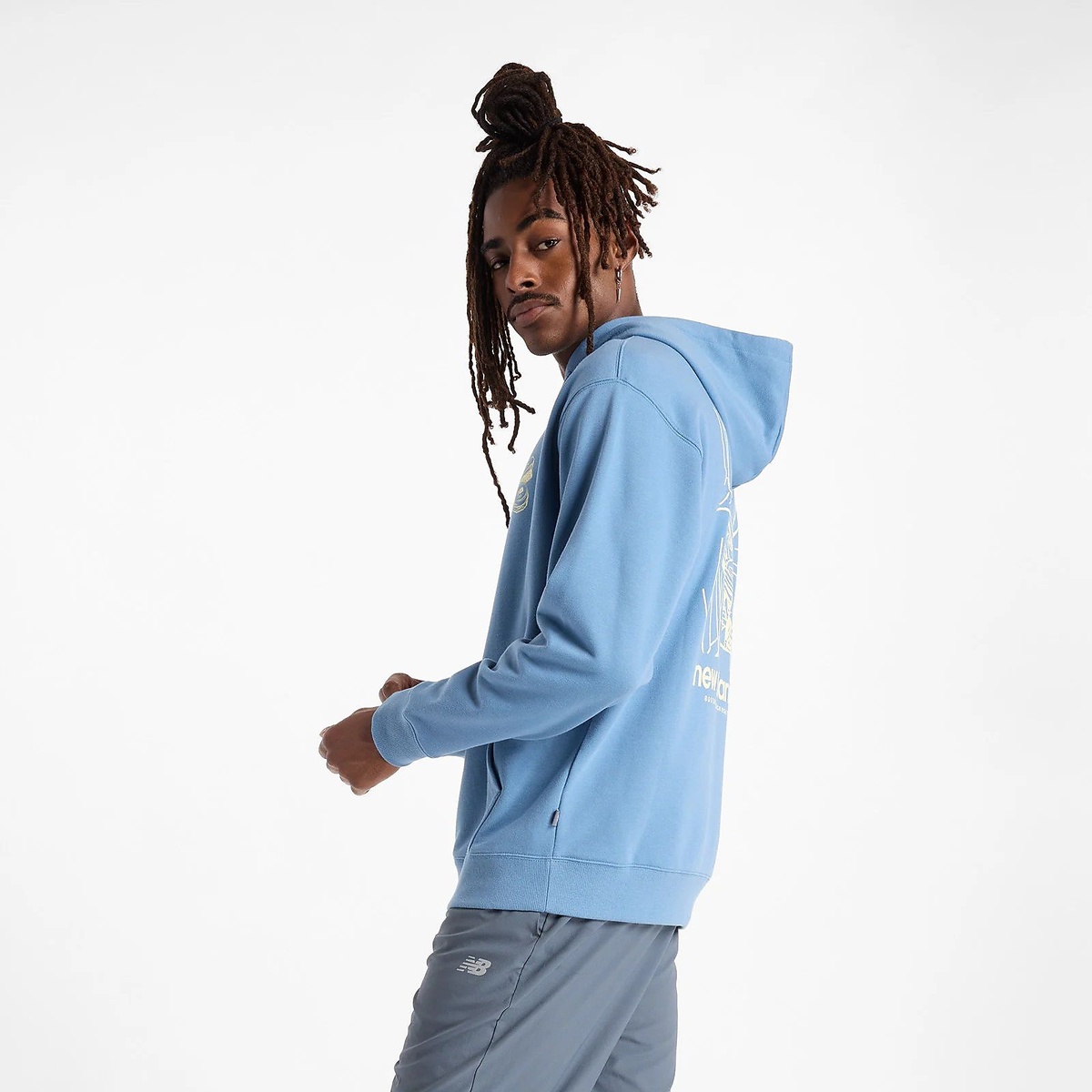 New Balance リラックスド シャイン スウェットフーディ