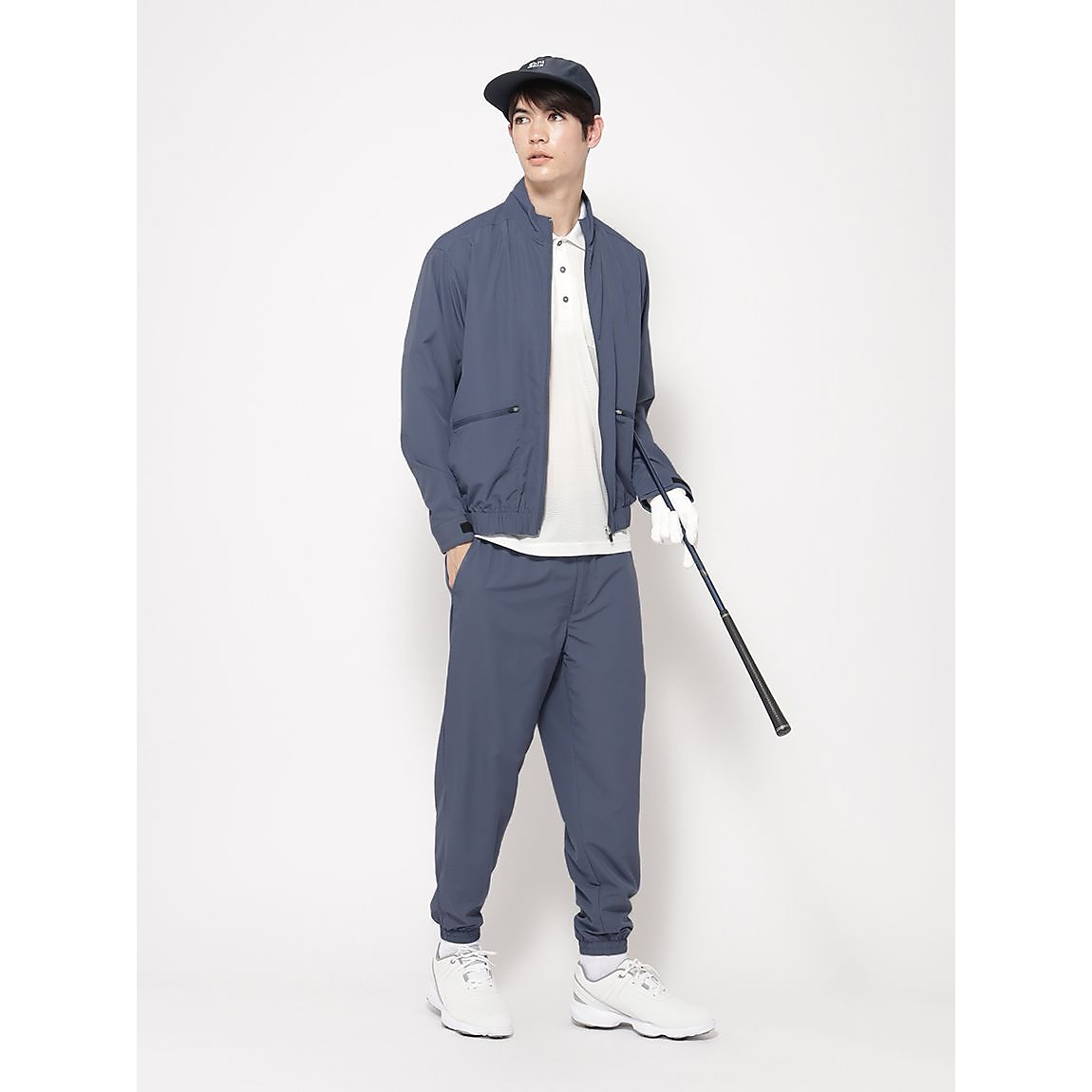 ポリエステルリップ for GOLF ジョガーパンツ UNISEX