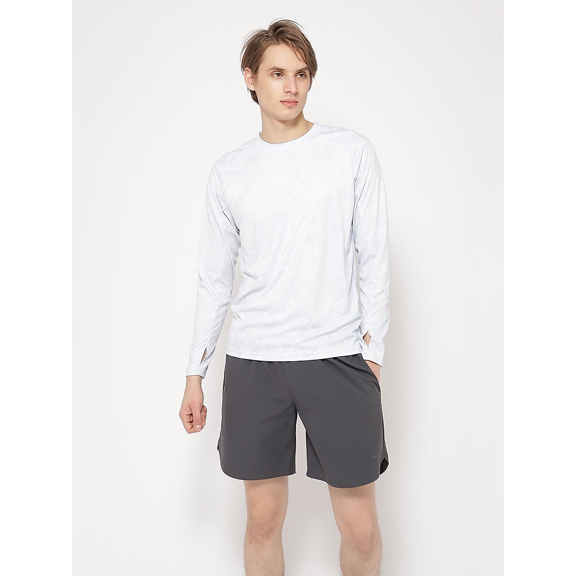 ドライスムース for RUN クルーネック長袖Tシャツ MENS