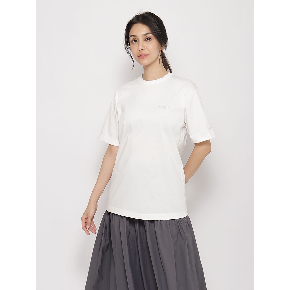 コットンポリエステル ベーシックTシャツ UNISEX