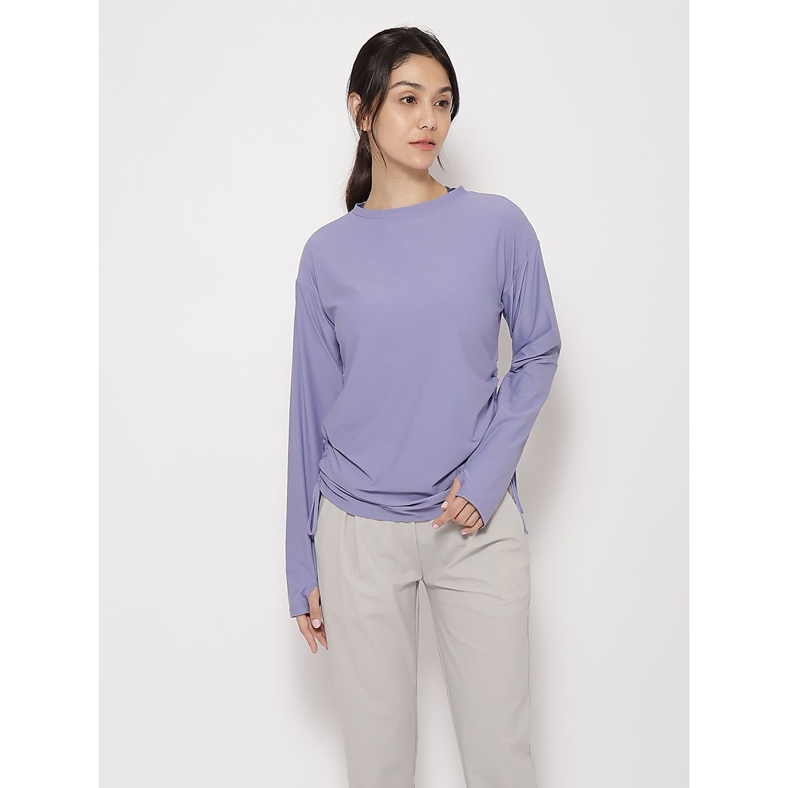 クールベア サイドドロスト長袖 LADIES