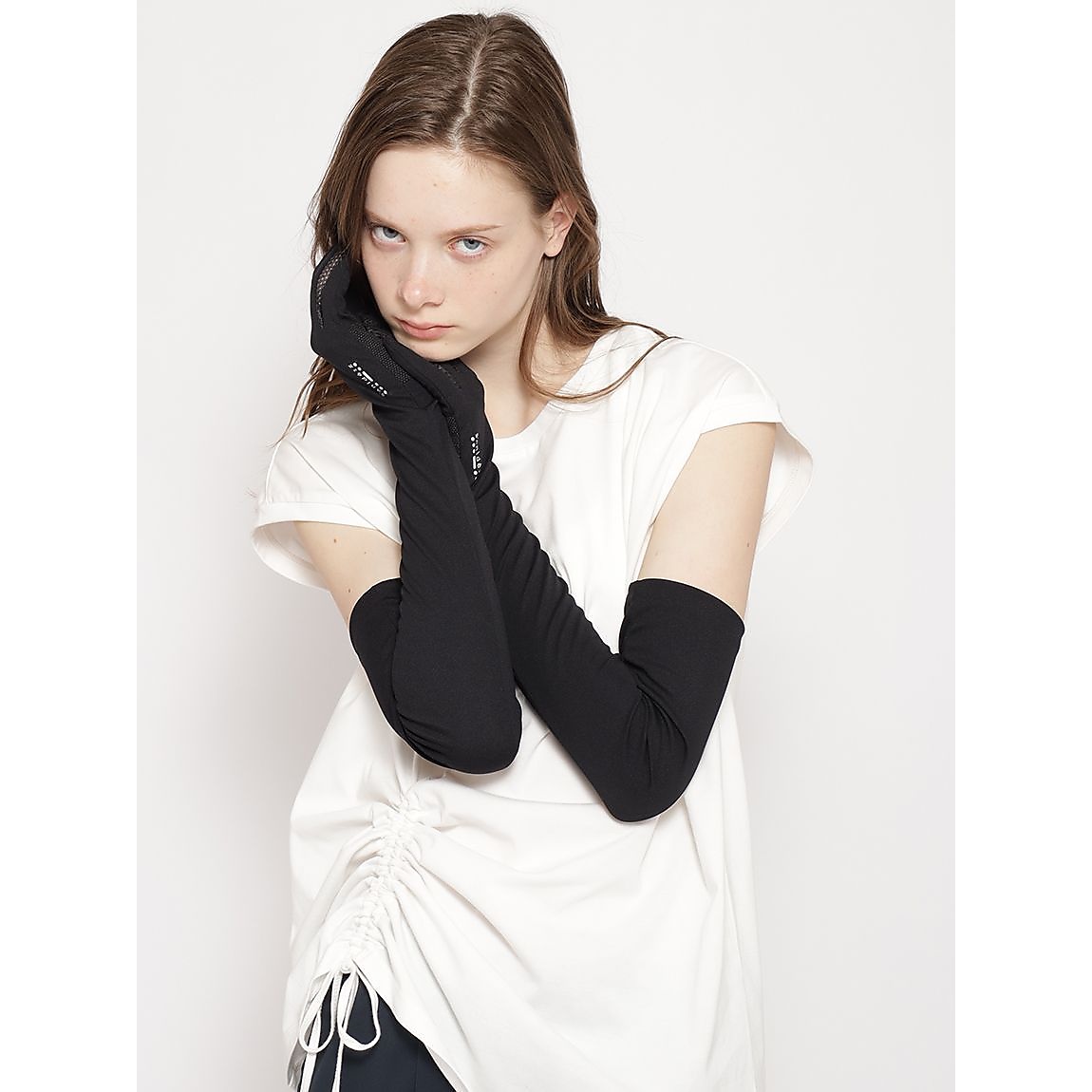 「暑い日のスタンダード。」 クーリングアームカバーグローブ