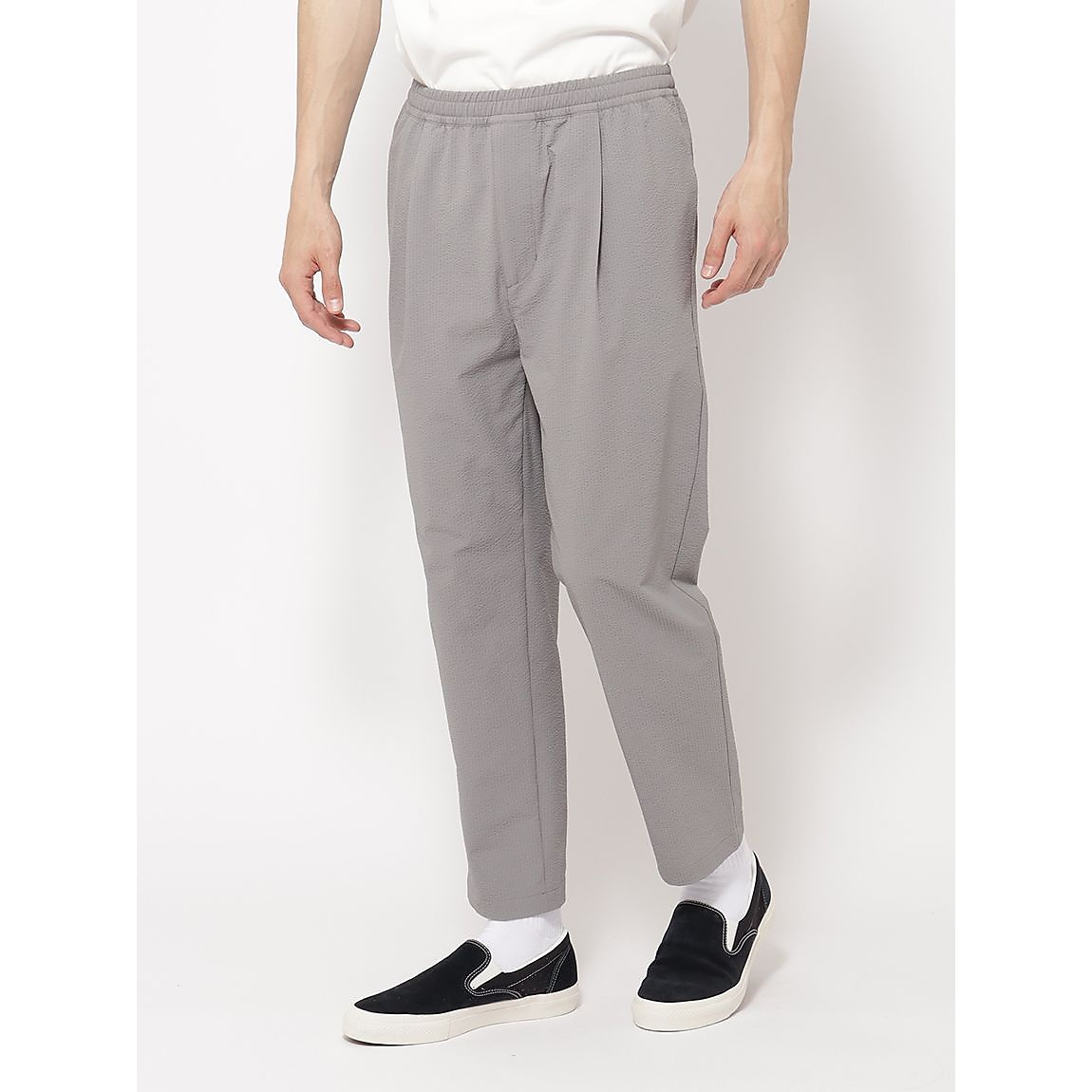 シアサッカー イージーパンツ MENS