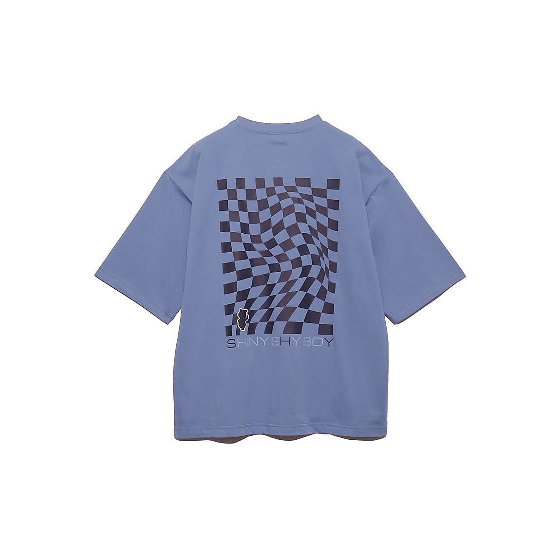 「Berry Bear」シリーズ チェッカープリントTシャツUNISEX