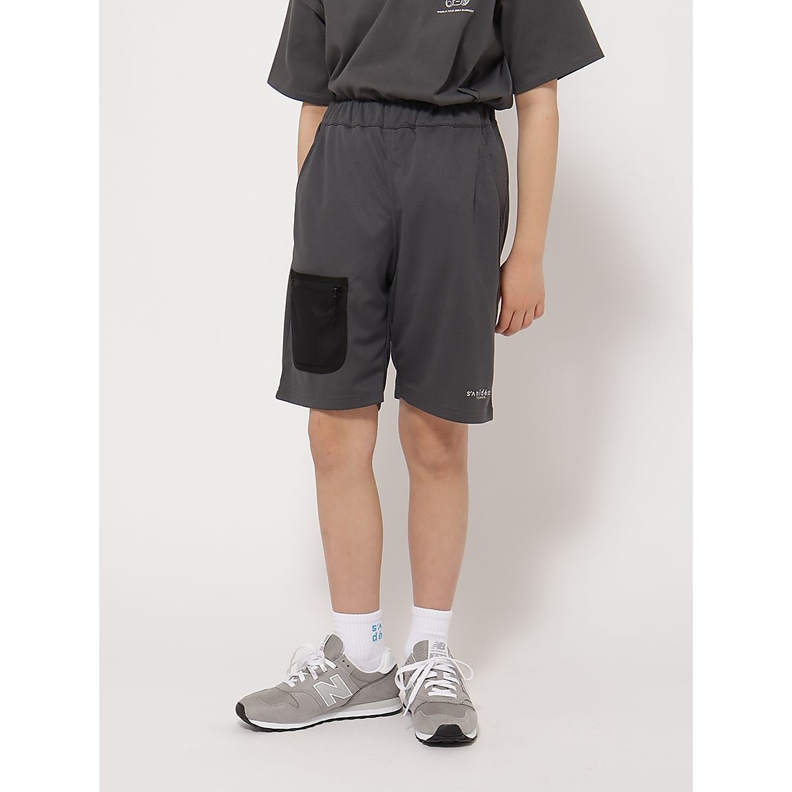 PEメッシュスムース メッシュポケットパンツ JUNIOR