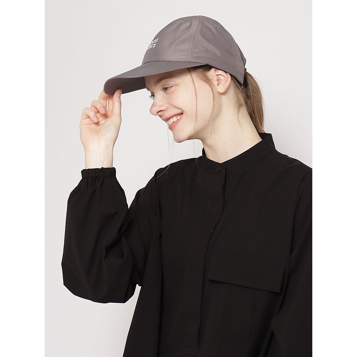 ナイロンポリエステル 6パネルキャップ