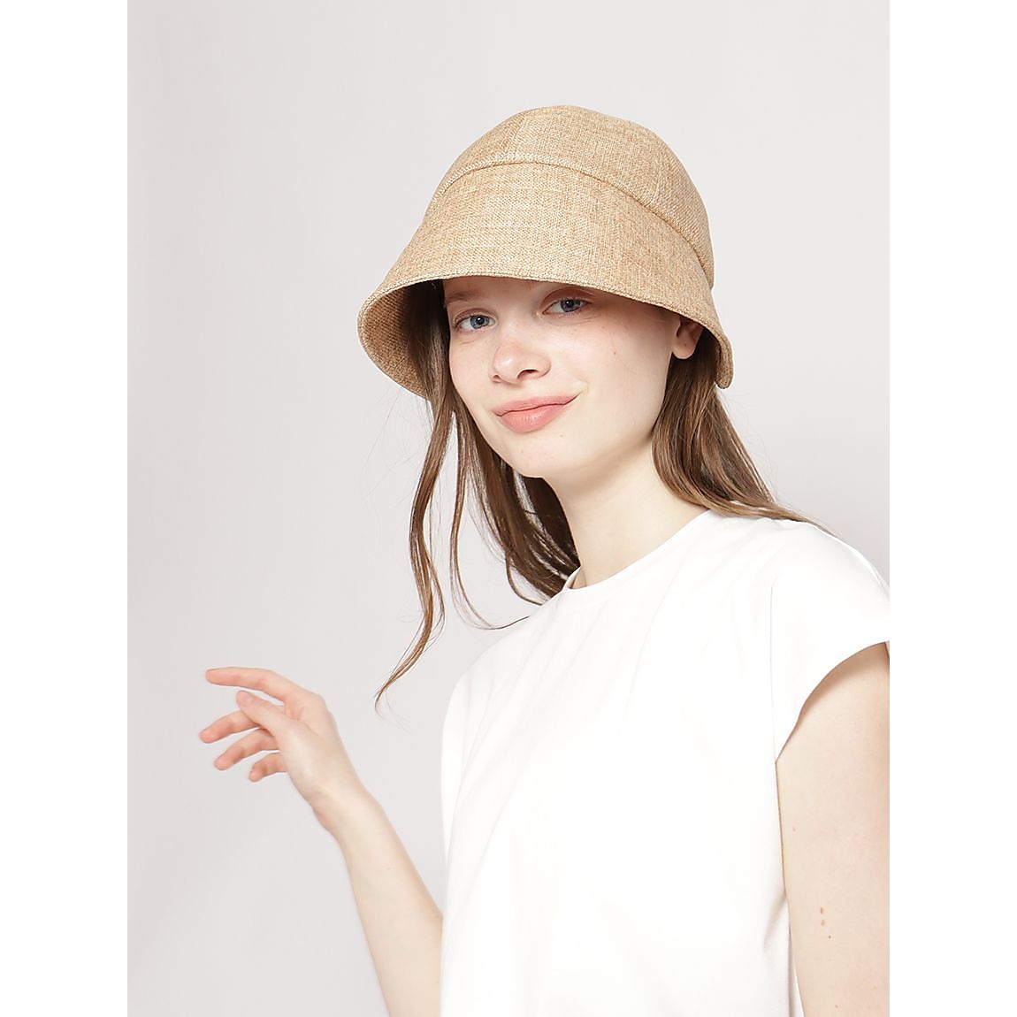 ライクアストロー ワイドブリムハット