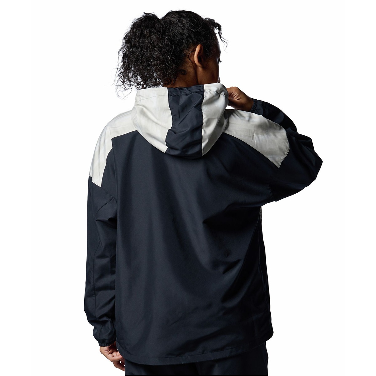 F24 UA MESH WOVEN FZ HOODIE