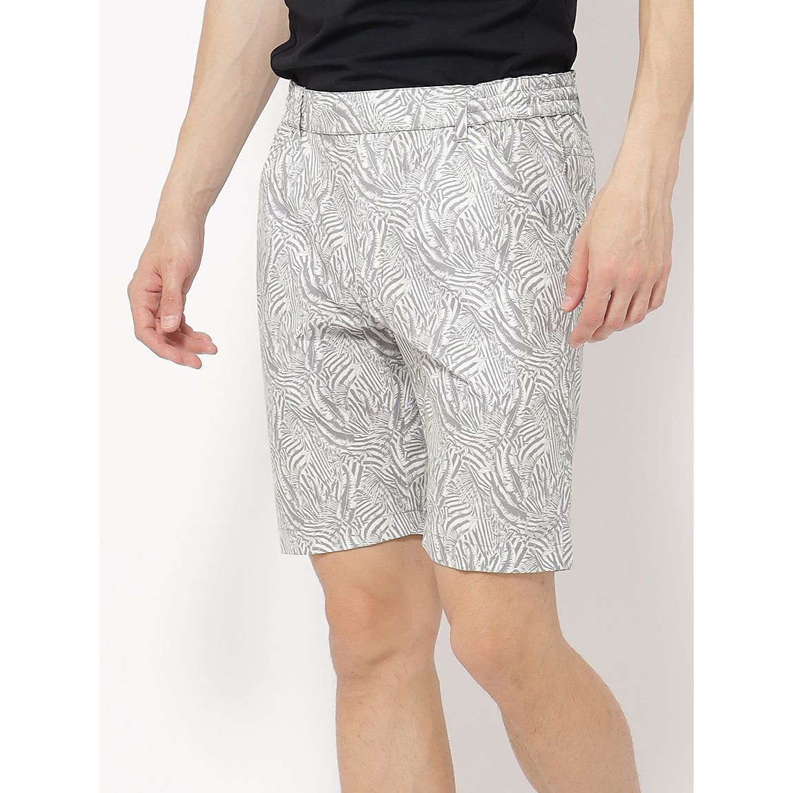 PEストレッチ for GOLF ボタニカルハーフパンツMENS