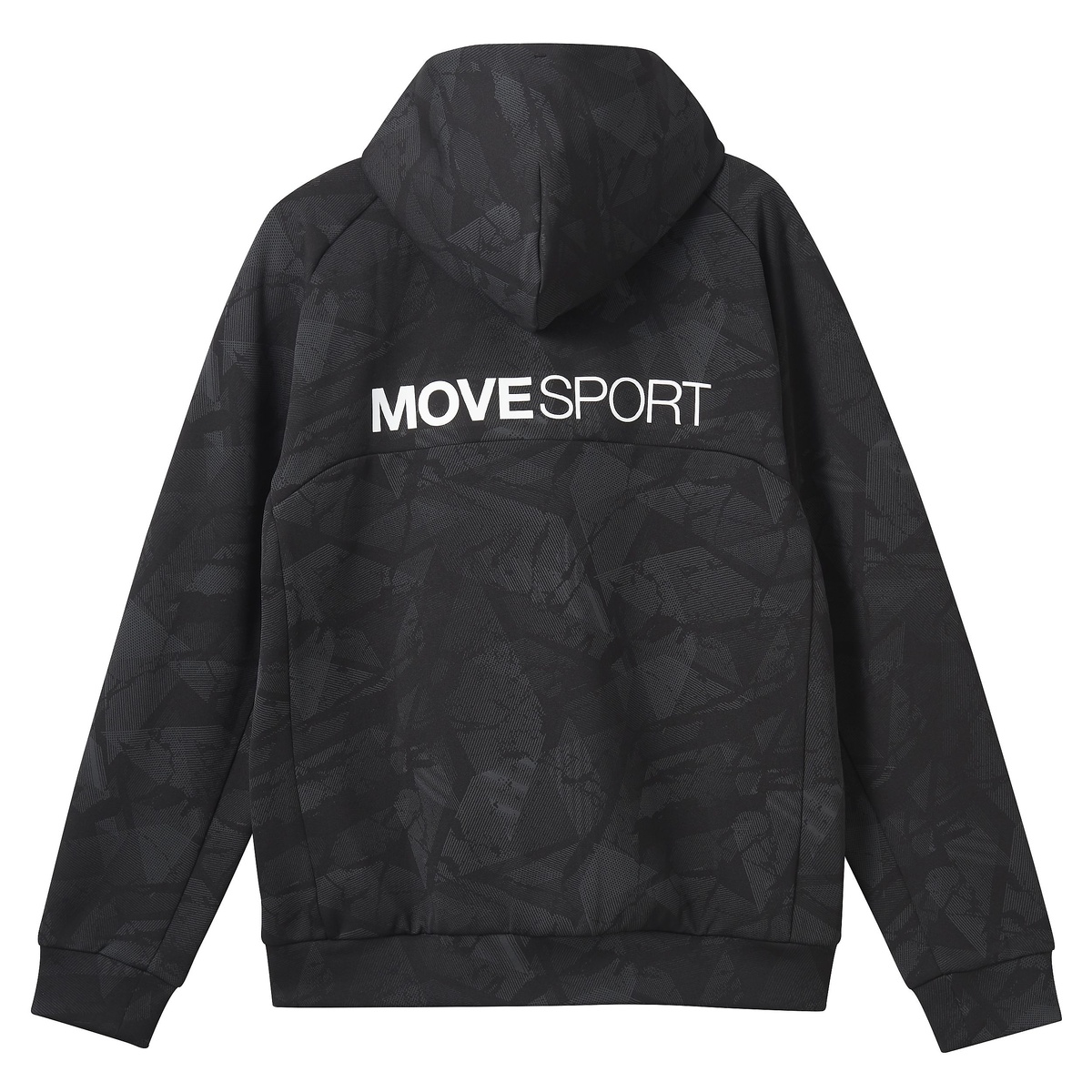 S.F.TECH SHIELD 総柄グラフィック フルジップフーディー