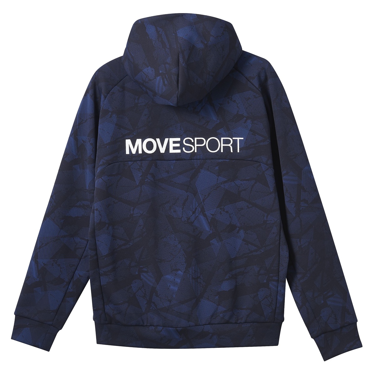 S.F.TECH SHIELD 総柄グラフィック フルジップフーディー