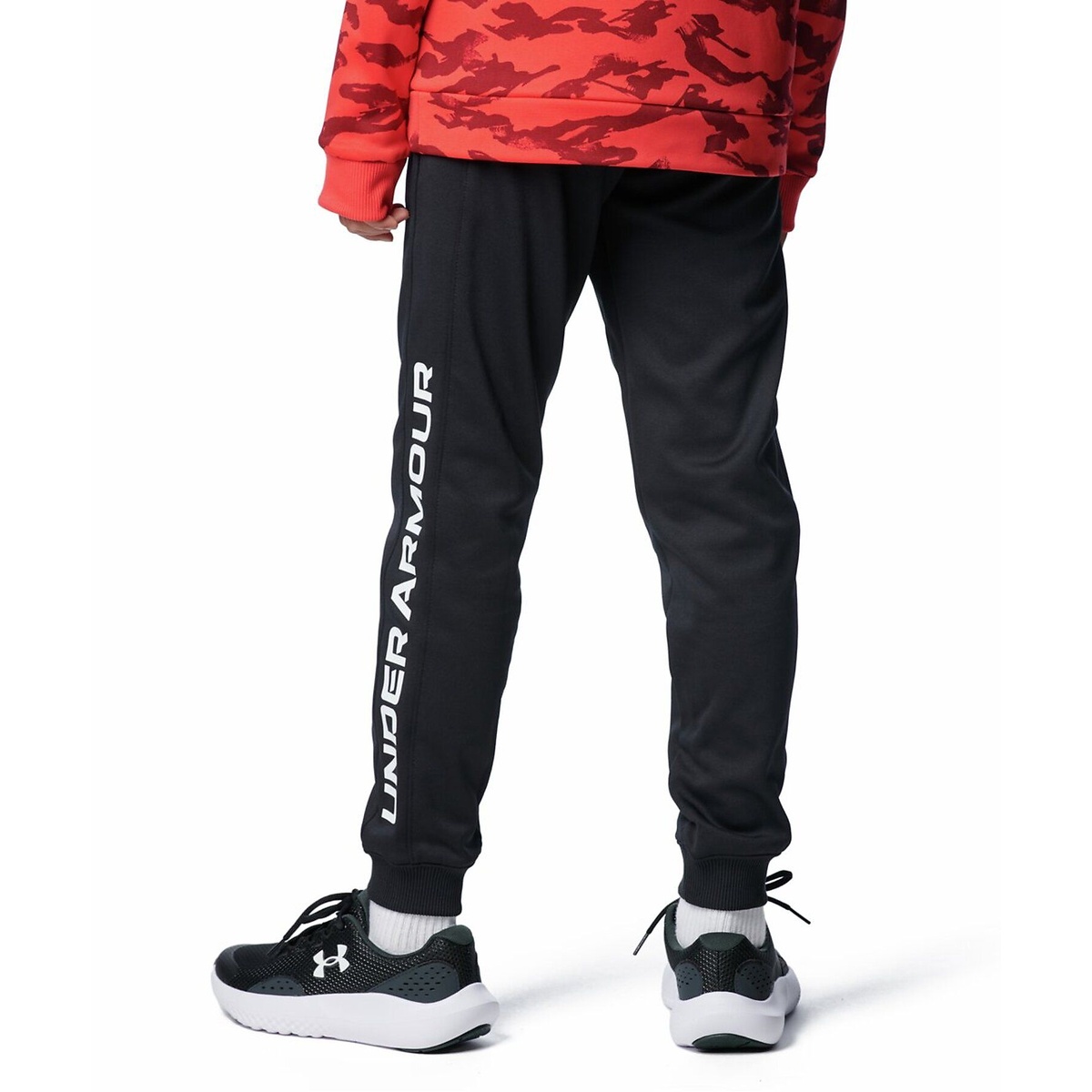 UA ARMOUR FLEECE PRINTED JOGGER PANTS