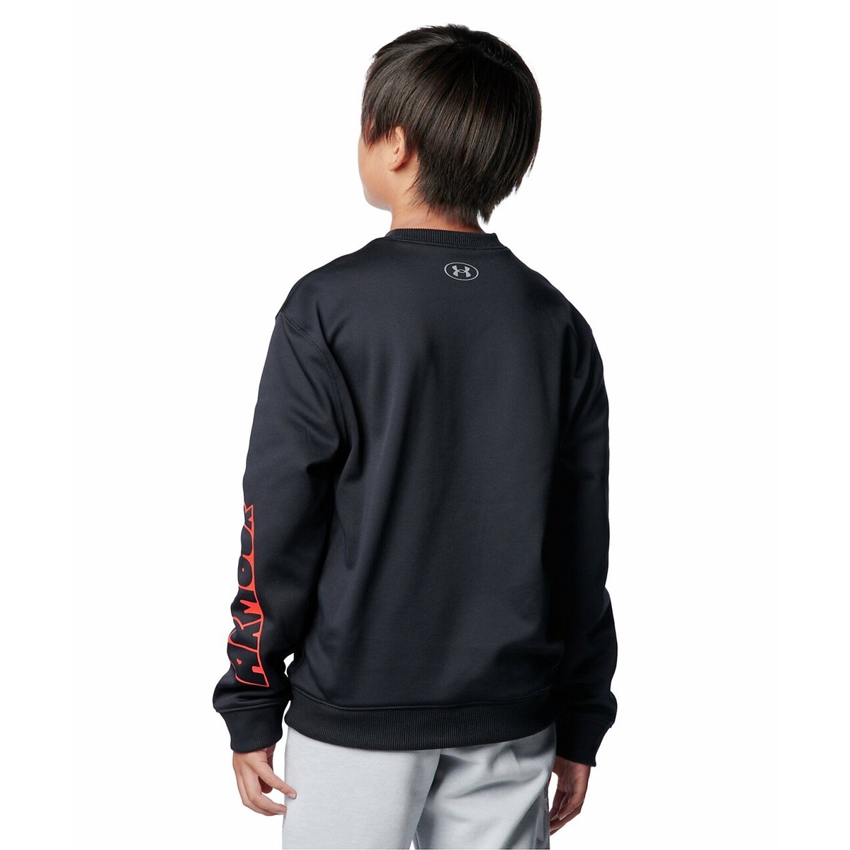 UA ARMOUR FLEECE GRAPHIC CREW