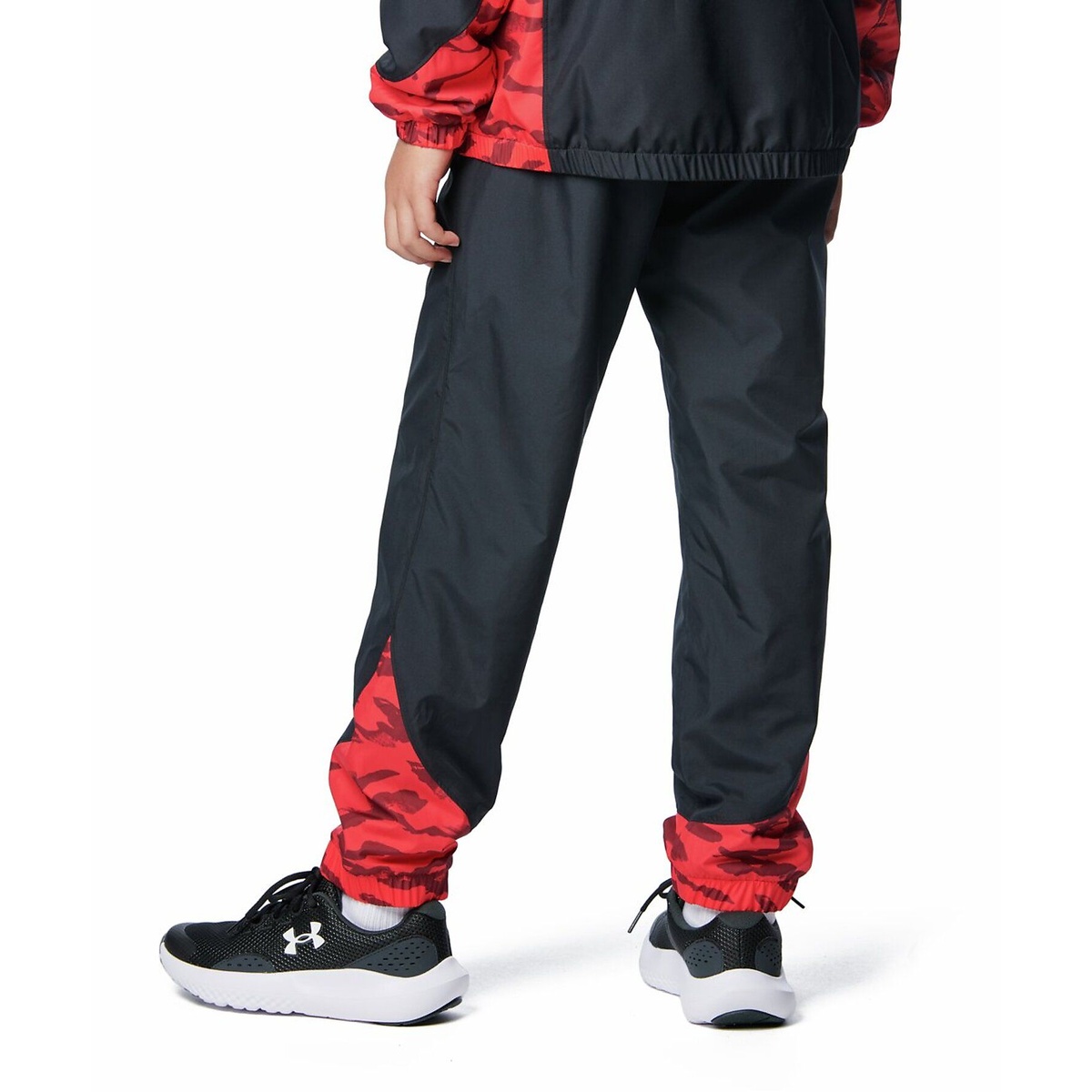 UA TRICOT LINED PRINT WOVEN PANTS